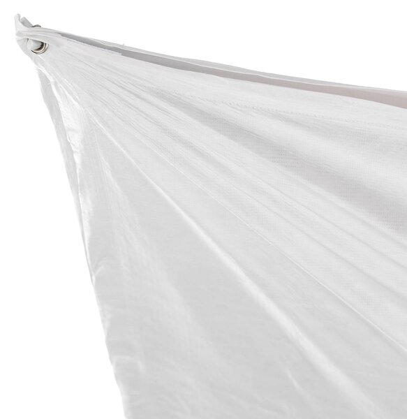 FLOS mennyezeti lámpa Ariette 80 cm, dimmelhető, Fehér / opál, Nappali / Étkező, Textil / szövet / selyem, Dizájn