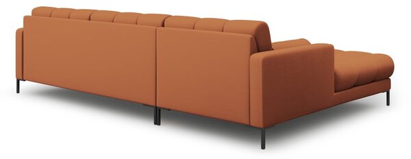 Téglavörös sarokkanapé (bal oldali) Bali – Cosmopolitan Design