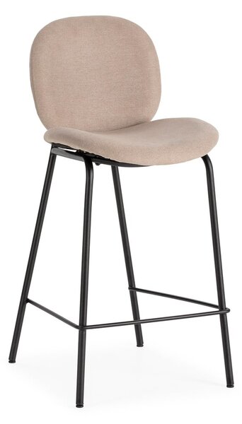 Bézs bárszék szett 2 db-os (ülésmagasság 65 cm) Cori – Marckeric