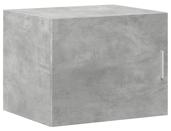 Betonszürke szerelt fa faliszekrény 50 x 42,5 x 40 cm