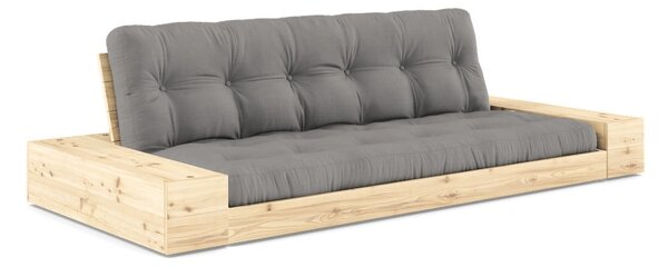 Szürke kinyitható kanapé 244 cm Base – Karup Design