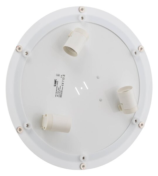 Slamp Veli designer mennyezeti világítás, Ø 78 cm, opál, dimmelhető, Fehér / opál, Nappali / Étkező, Műanyag, Dizájn