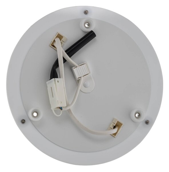 Slamp Clizia mennyezeti lámpa, Ø 32 cm, fehér, dimmelhető, Fehér / opál, Nappali / Étkező, Műanyag, Dizájn