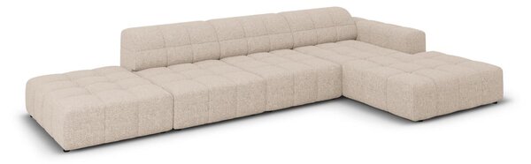 Bézs sarokkanapé (jobb oldali) Chicago – Cosmopolitan Design