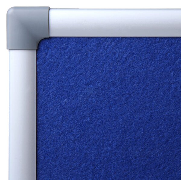 Textil hirdetőtábla SICO 90 x 60 cm, kék