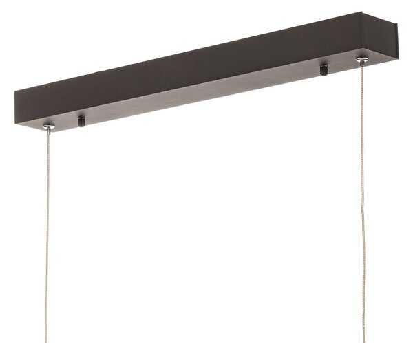 PURE LED függő világítás Lume, grafit, CCT, dimmelhető, Fekete, Nappali / Étkező, Alumínium, Modern