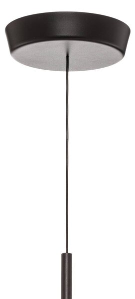 Vibia Flat LED lógó lámpa 1 izzó Ø 55 cm terrakotta, dimmelhető, Terrakotta, Nappali / Étkező, fém, Modern