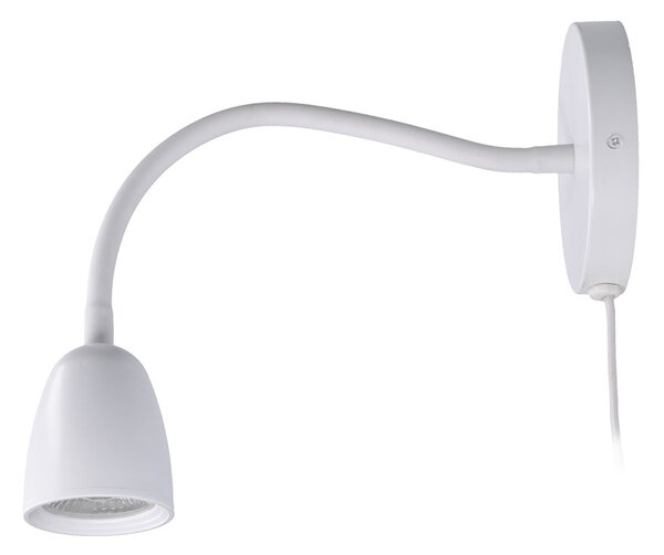 Szabályozható LED fali lámpa 4W, fehér