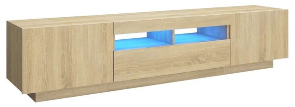 VIDAXL - Sonoma Tölgy TV Szekrény - 180 cm