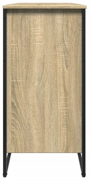 Sonoma tölgy színű szerelt fa cipőszekrény 80 x 38 x 78 cm