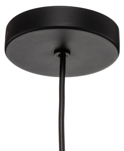 LEDS-C4 Mist fürdőszobai függő lámpa IP44 fekete, dimmelhető, Fekete, Fürdőszoba, Üveg, Modern