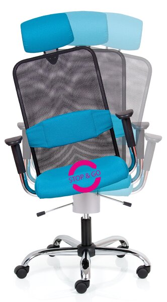 Techno Flex XL orvosi szék, kék / fekete