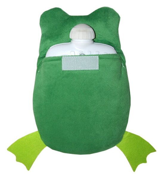 Thermophor Hugo Frosch Eco Comfort - béka, 0,8 l, zöld