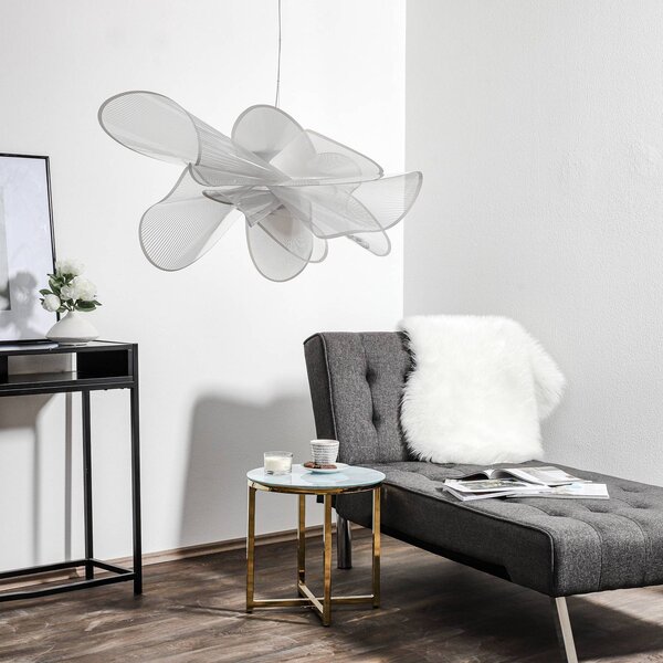 Slamp La Belle Étoile függő lámpa fehér, 90 cm, dimmelhető, Fehér / opál, Nappali / Étkező, Műanyag, Dizájn