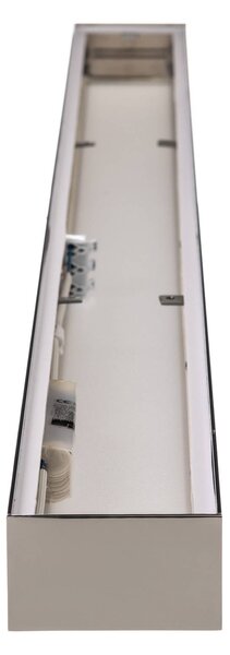 Helestra Theia LED tükör lámpa, krómozott 120 cm, Króm / ezüst, Fürdőszoba, fém, Modern