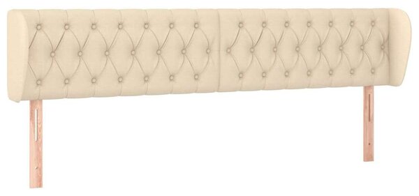 Fejtámla - Krémszín - Szövet - 203x16x78/88 cm