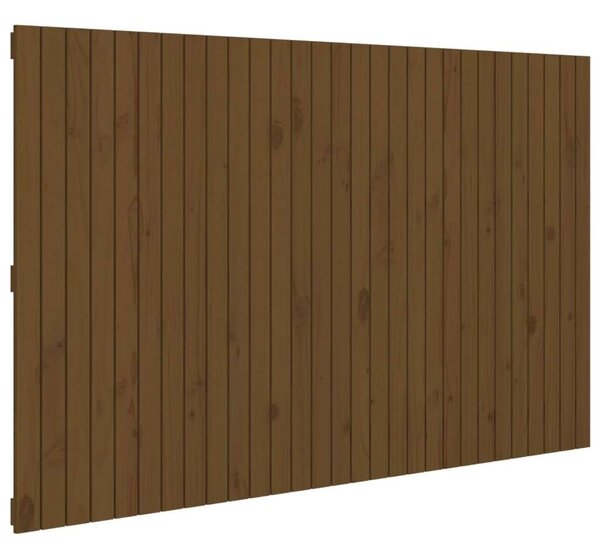 Fenyőfa Fali Fejtámla - Mézbarna - 185x110 cm