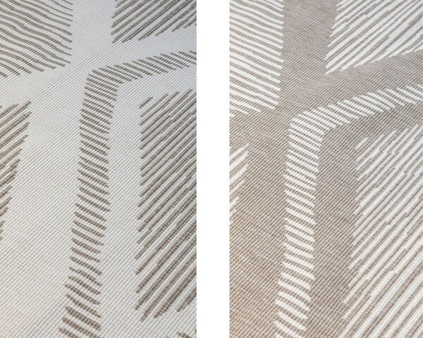 Barna-krémszínű kültéri szőnyeg 80x150 cm Gemini – Elle Decoration