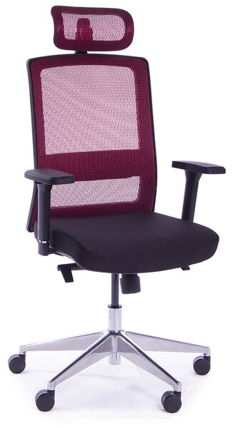 Amanda irodai szék - eladó, fekete/piros