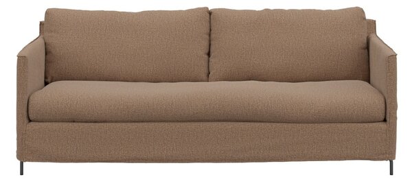 Barna kanapé 198 cm Petito – Furninova