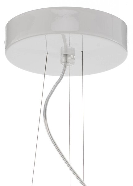 Slamp Clizia függő lámpa, Ø 78 cm, narancssárga, dimmelhető, Sárga / narancssárga, Nappali / Étkező, Műanyag, Dizájn