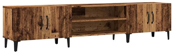 Antik fa színű szerelt fa TV-szekrény 180 x 31,5 x 40 cm