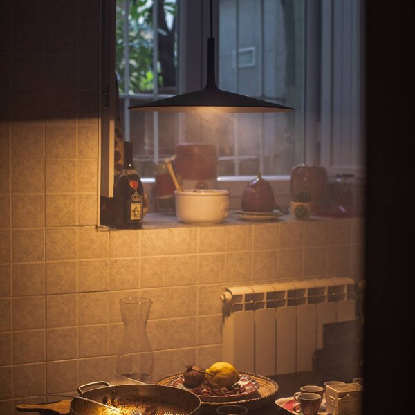 Foscarini Aplomb Közepes LED lógó világítás, barna, dimmelhető, Barna / rozsda, Konyha, Beton, Dizájn