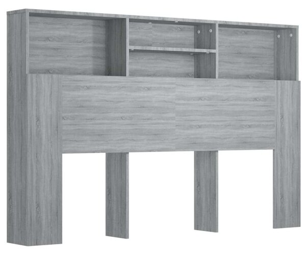 VidaXL szürke sonoma színű áthidalószekrény 160 x 19 x 103,5 cm