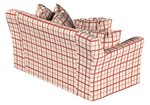 Huzat Ikea Tomelilla 2-üléses nem kinyitható kanapéra termék színe piros szövet mintás