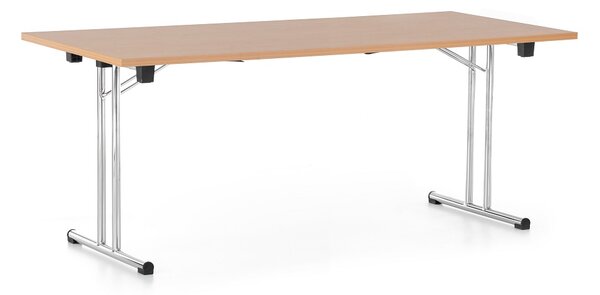 Összecsukható asztal 180 x 80 cm, bükkfa