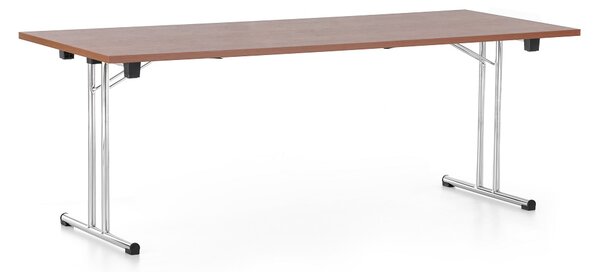 Összecsukható asztal 200 x 80 cm, dió