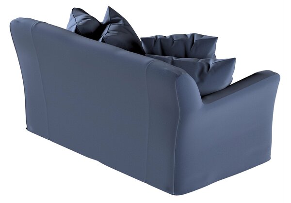Huzat Ikea Tomelilla 2-üléses nem kinyitható kanapéra termék színe sötétkék szövet welwet