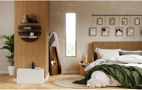 Fekete fém polc készlet 4 db-os 76 cm Solis – Umbra