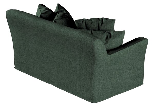 Huzat Ikea Tomelilla 2-üléses nem kinyitható kanapéra termék színe zöld szövet fonott