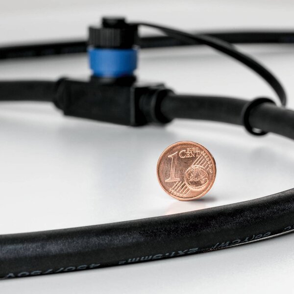 Paulmann Plug & Shine padló-világító szalag 93922 86 cm, dimmelhető, Fekete, Alumínium, Modern