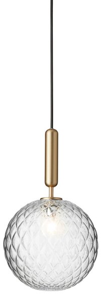 Függőlámpa Nuura Aps, Miira 1 Large, dimmable, Arany / Sárgaréz, Nappali, Üveg, Dizájn