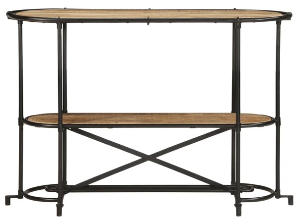 Tömör nyers mangófa tálalóasztal 110 x 42 x 76 cm