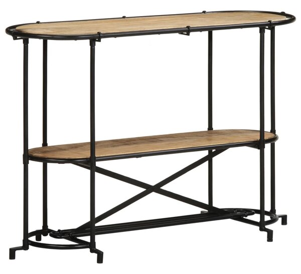 Tömör nyers mangófa tálalóasztal 110 x 42 x 76 cm