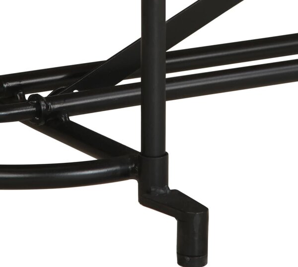 Tömör újrahasznosított fa konzolasztal 110 x 42 x 76 cm