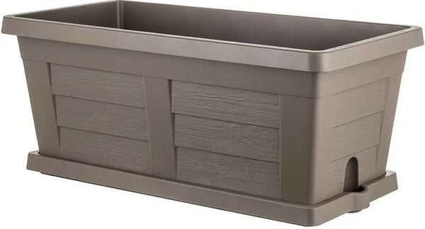 Bama Legno kerti nagy térfogatú virágláda cappuccino, 60 x 30 x 25 cm, 60 cm