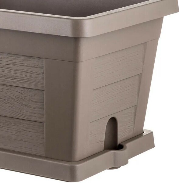 Bama Legno kerti nagy térfogatú virágláda cappuccino, 60 x 30 x 25 cm, 60 cm