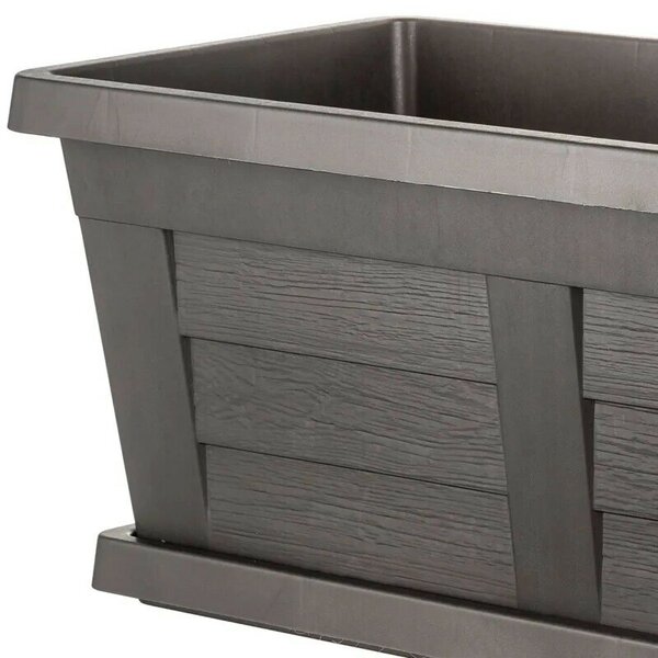 Bama Legno kerti nagy térfogatú virágláda antracit, 60 x 30 x 25 cm, 60 cm