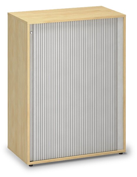 Közepes lamellákkal ellátott szekrény ProOffice 80 x 45 x 106,3 cm, vadkörte