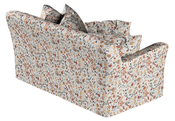 Huzat Ikea Tomelilla 2-üléses nem kinyitható kanapéra termék színe narancssárga szövet fonott, mintás