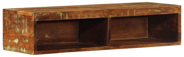 Tömör újrahasznosított falra szerelhető TV-szekrény 80x30x19 cm