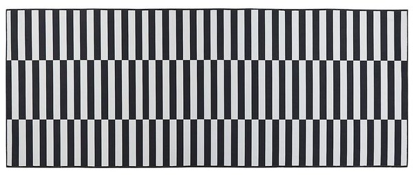 Fekete És Fehér Szőnyeg 80 x 200 cm PACODE