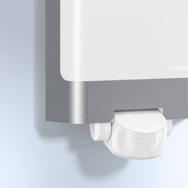 STEINEL L 240 S LED fali világítás érzékelővel, rozsdamentes acél, Alu / szürke / cink, Rozsdamentes acél, Modern