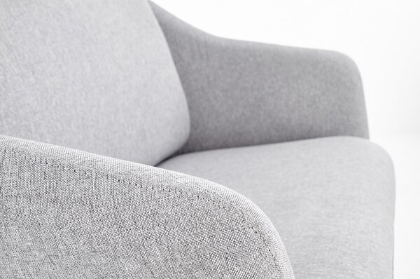 Kétüléses Soft II XL, szürke / fekete