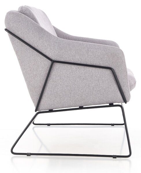 Kétüléses Soft II XL, szürke / fekete
