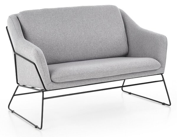 Kétüléses Soft II XL, szürke / fekete